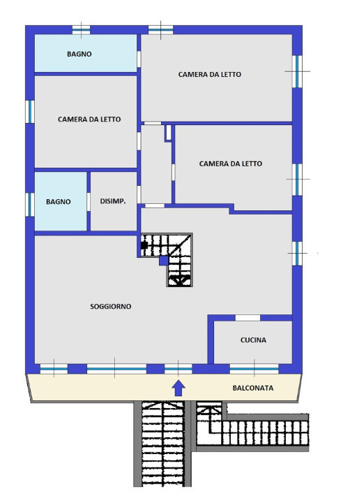 Villa - Planimetry 1