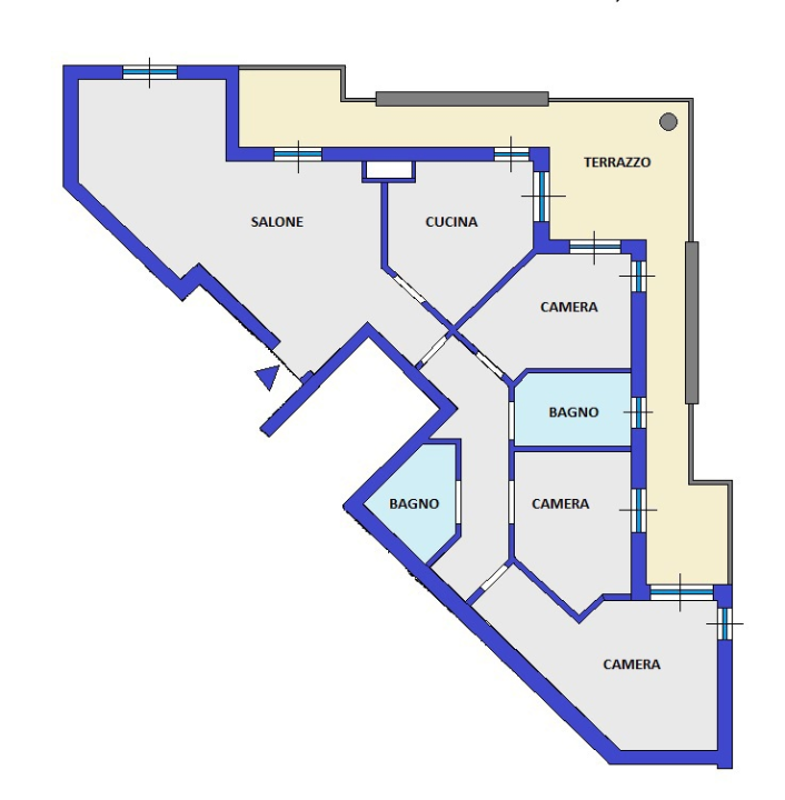 Appartamento - Planimetry 1