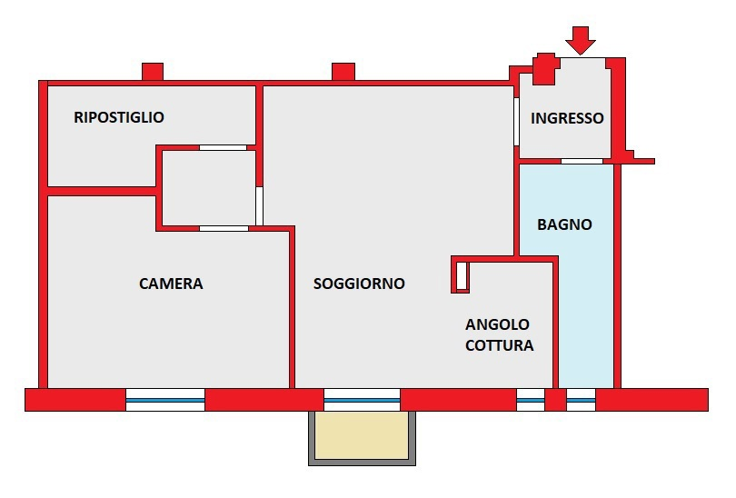 Appartamento - Planimetry 1