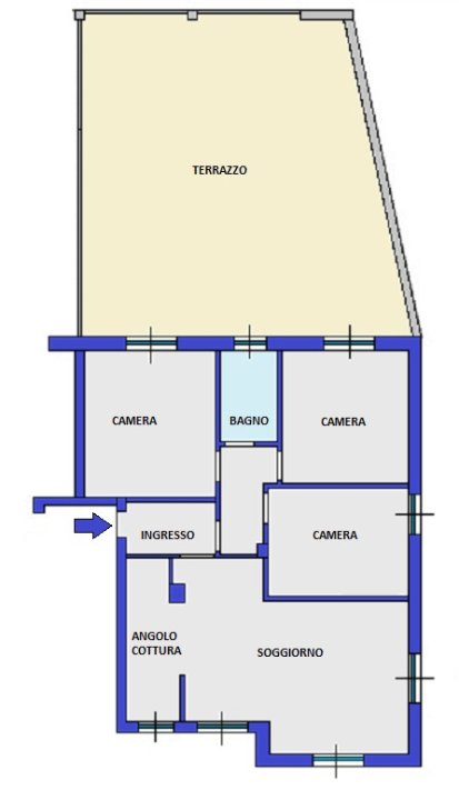 Appartamento - Planimetry 1