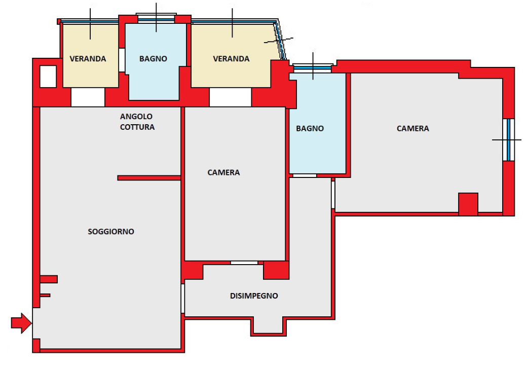 Appartamento - Planimetry 1