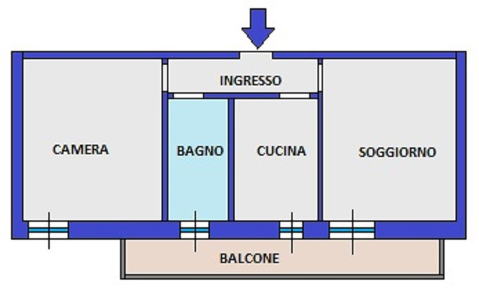 Appartamento - Planimetry 1