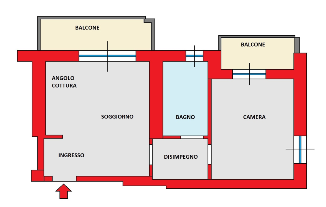 Appartamento - Planimetry 1