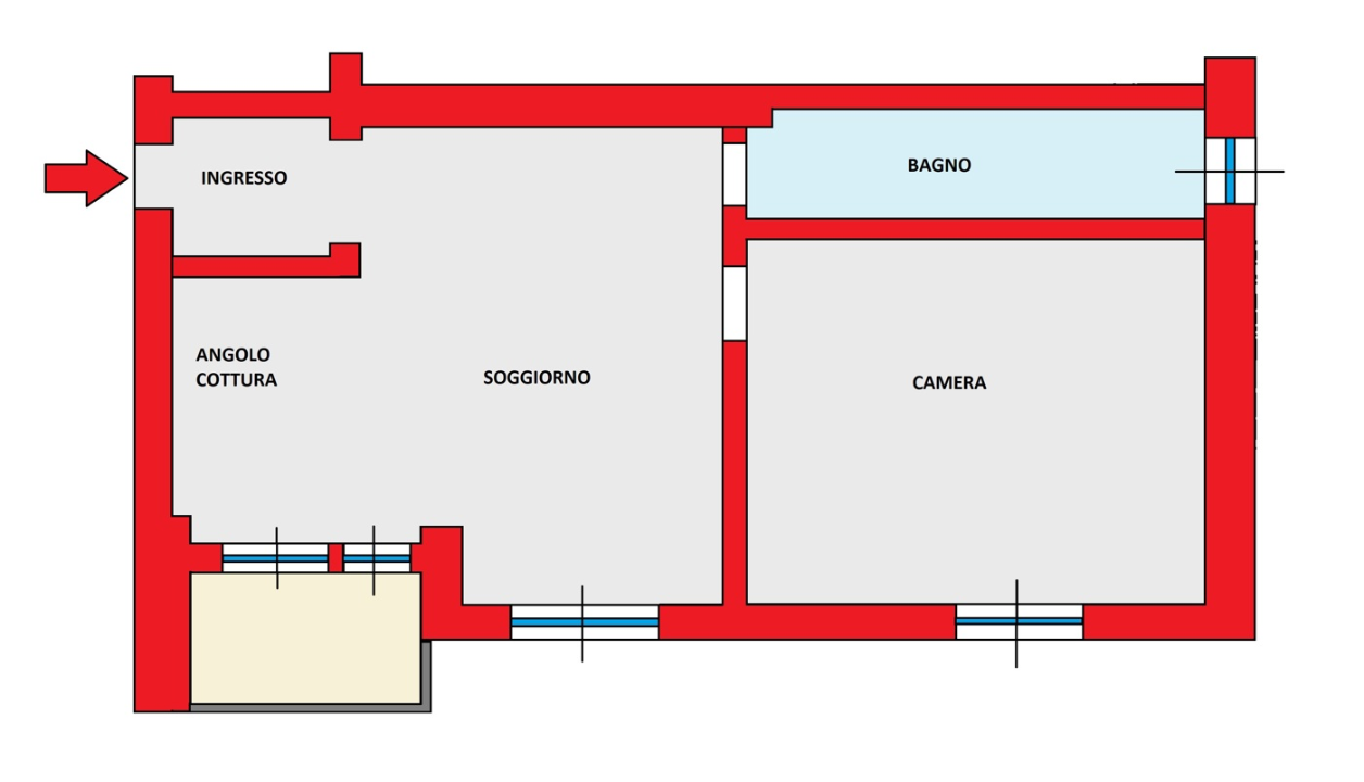 Appartamento - Planimetry 1