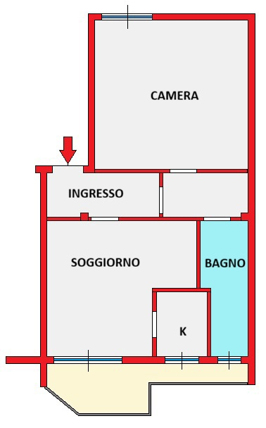 Appartamento - Planimetry 1