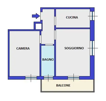 Appartamento - Planimetry 1