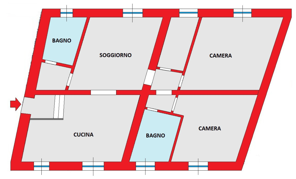 Appartamento - Planimetry 1