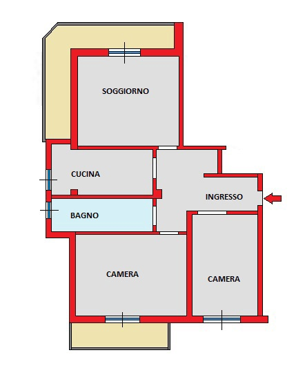 Appartamento - Planimetry 1