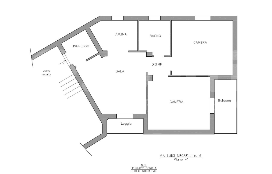 Appartamento - Planimetry 1
