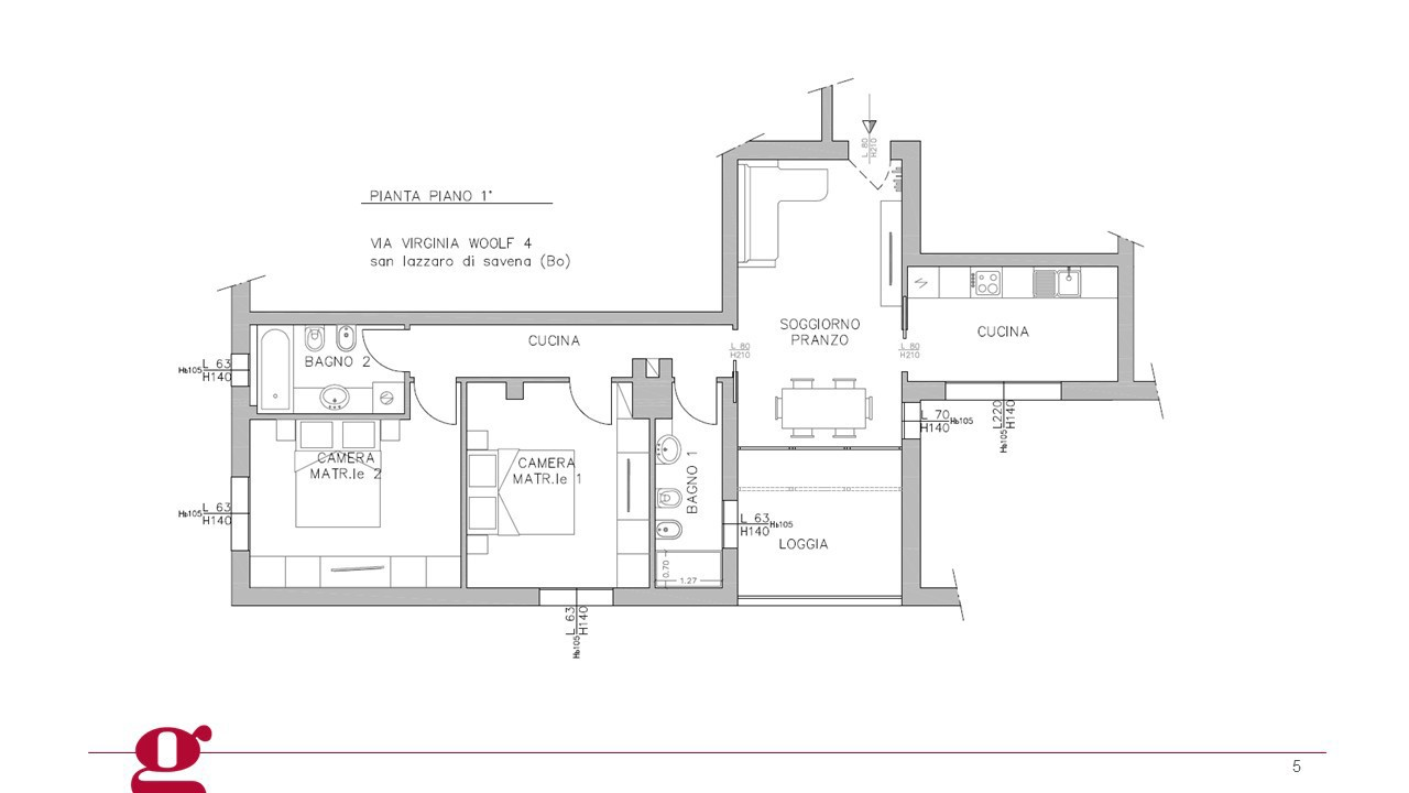 Appartamento - Planimetry 1