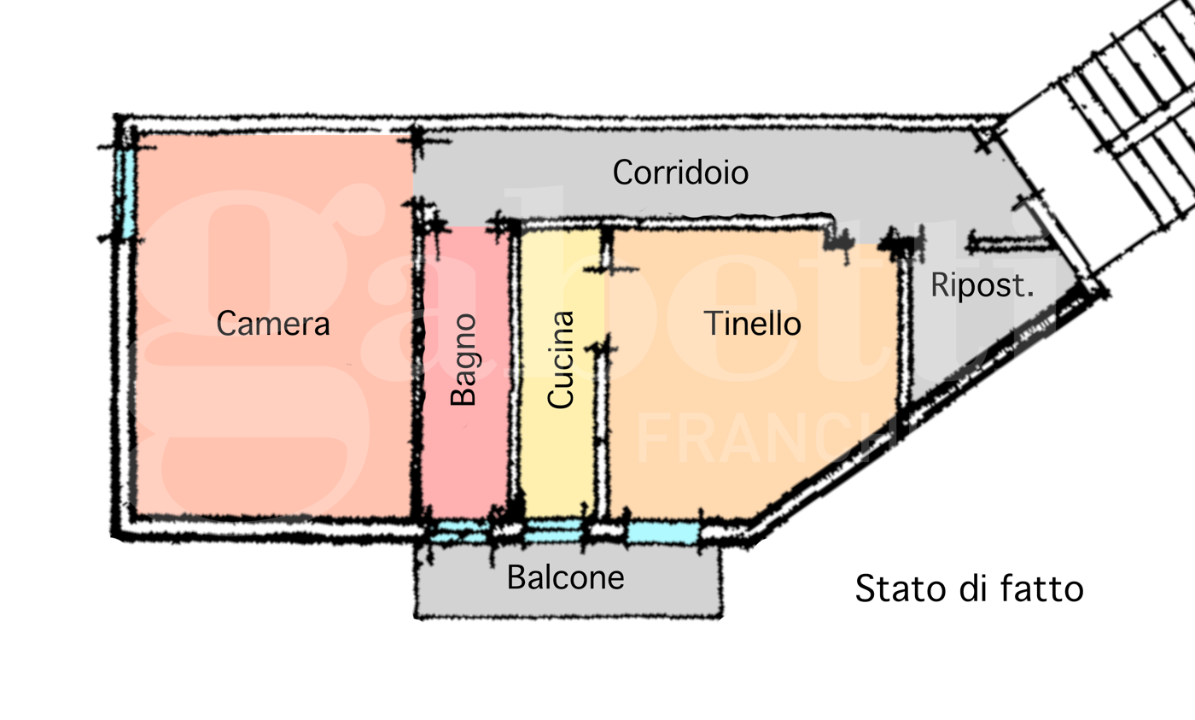 Appartamento - Planimetry 1