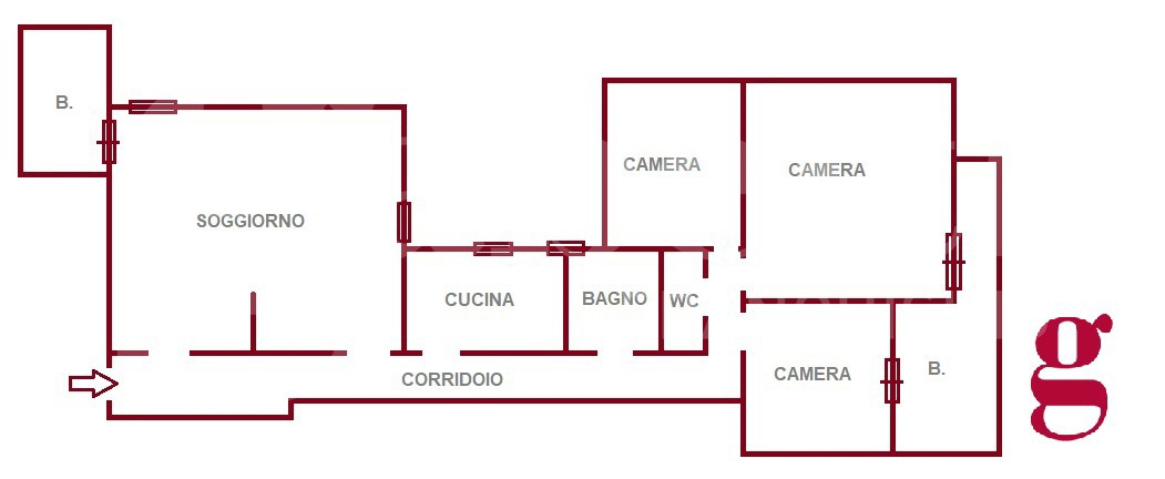 Appartamento - Planimetry 1