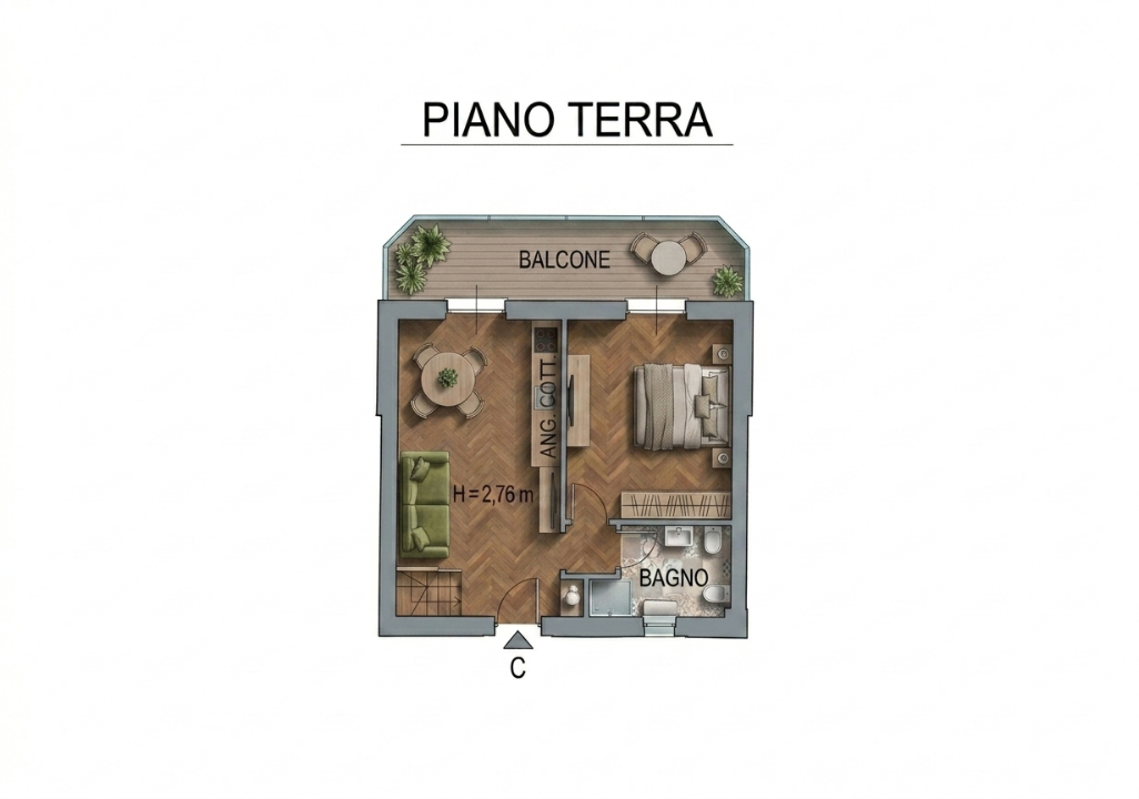 Appartamento - Planimetry 1