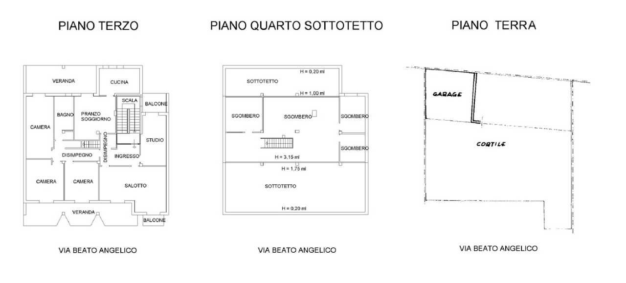 Appartamento - Planimetry 1