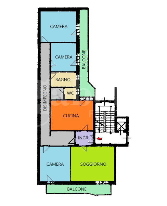 Appartamento - Planimetry 1