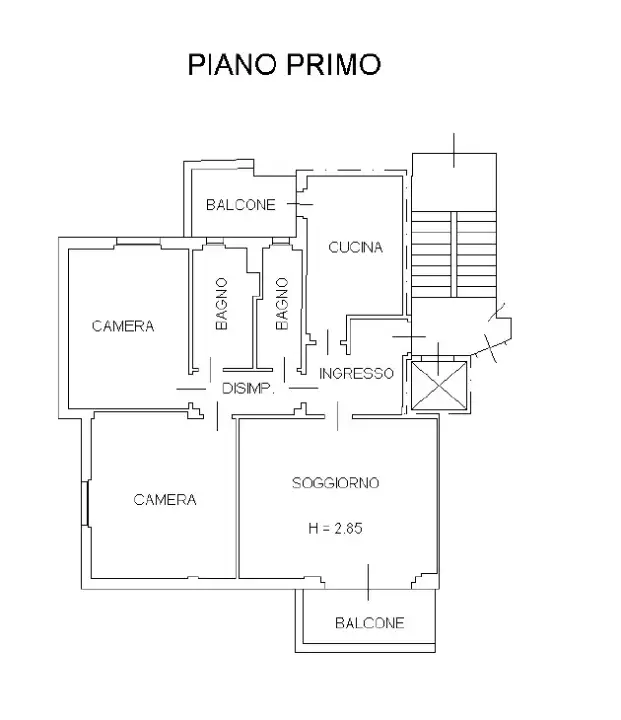 Appartamento - Planimetry 1