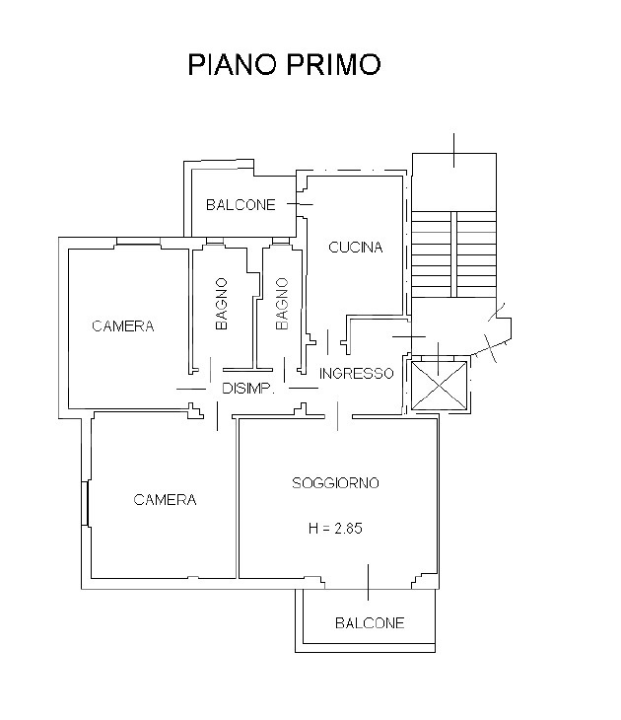 Appartamento - Planimetry 1
