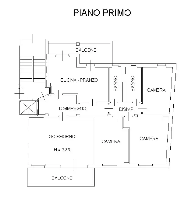 Appartamento - Planimetry 1