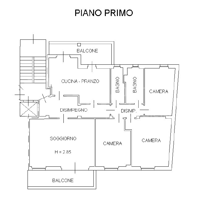 Appartamento - Planimetry 1