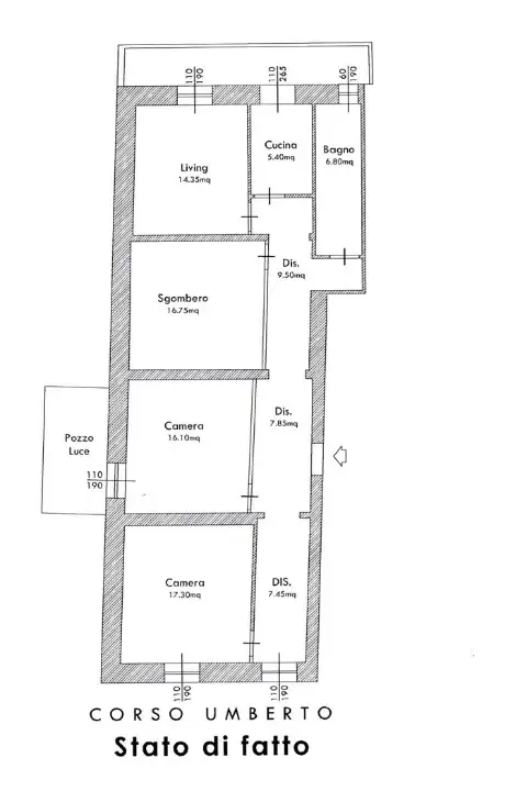 Appartamento - Planimetry 1