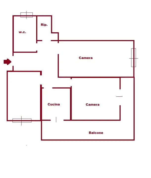 Appartamento - Planimetry 1