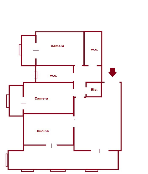 Appartamento - Planimetry 1