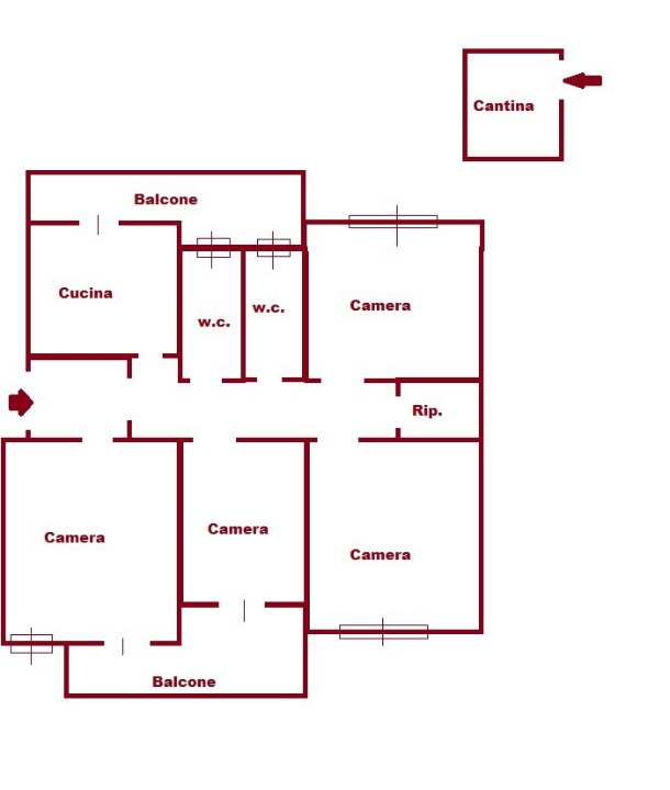 Appartamento - Planimetry 1