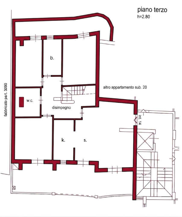 Appartamento - Planimetry 1