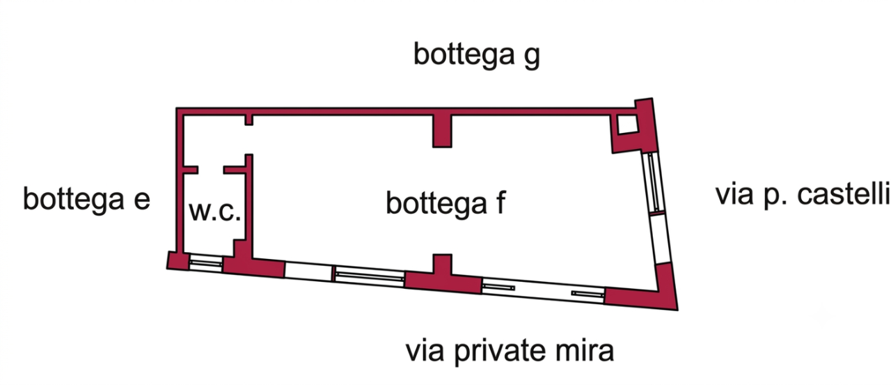 Negozio - Planimetry 1