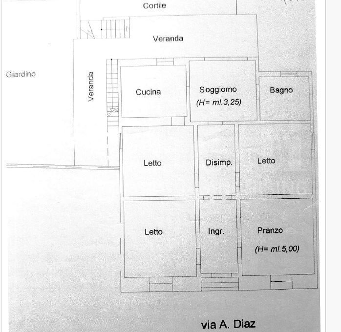 Casa Indipendente - Planimetry 1