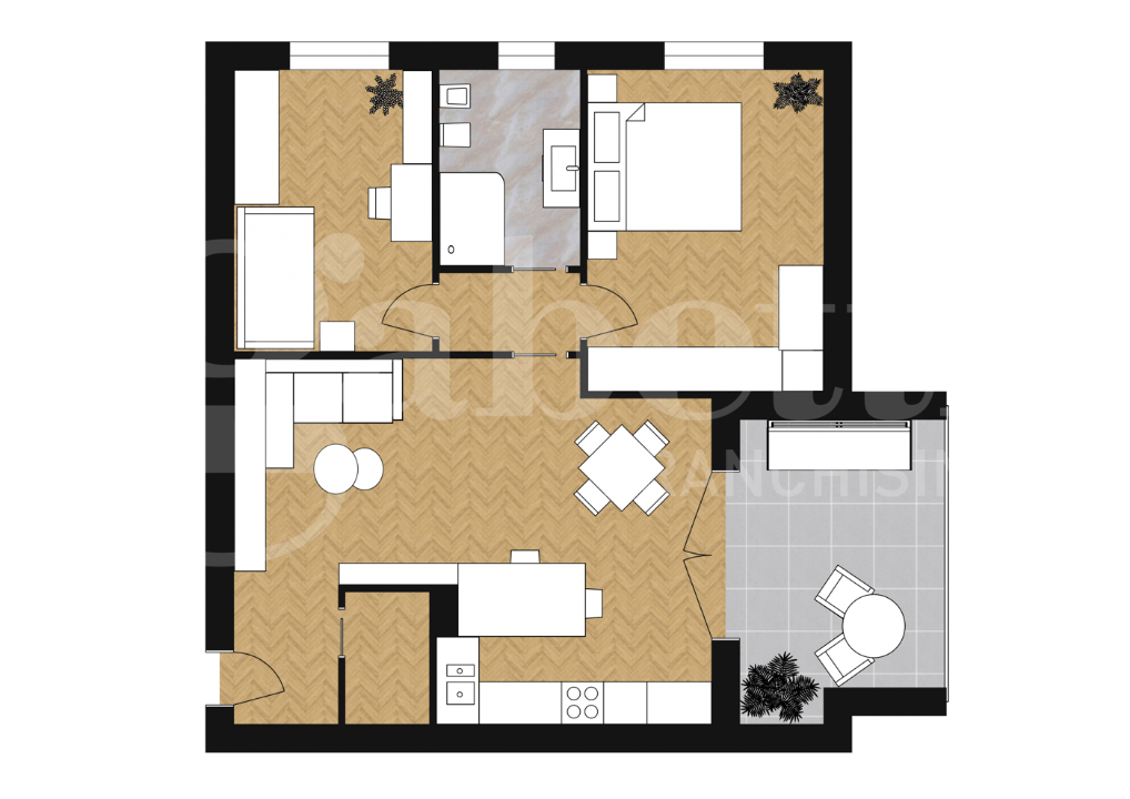 Appartamento - Planimetry 1