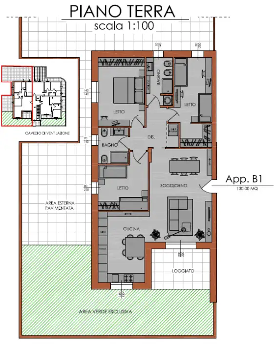 Appartamento - Planimetry 1