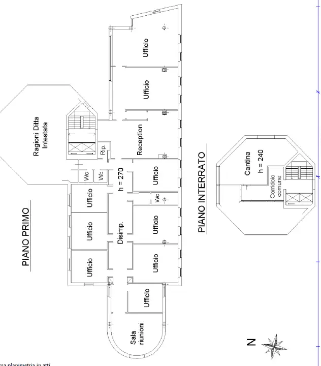 Ufficio - Planimetry 1