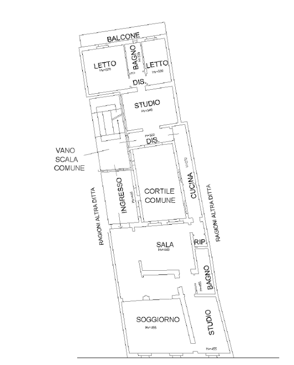 Appartamento - Planimetry 1