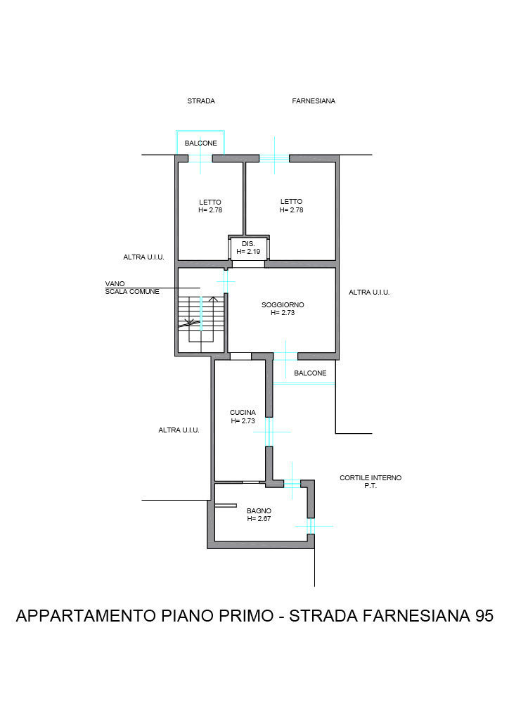 Appartamento - Planimetry 1