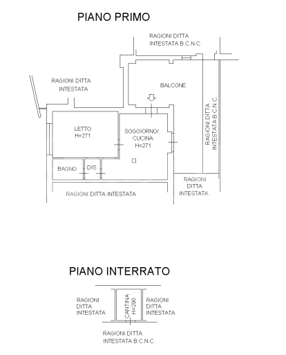 Appartamento - Planimetry 1