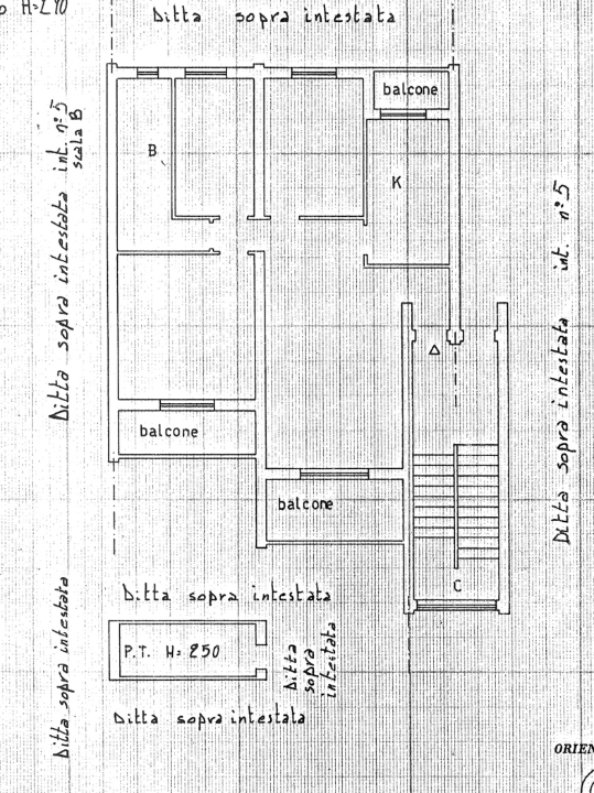 Appartamento - Planimetry 1