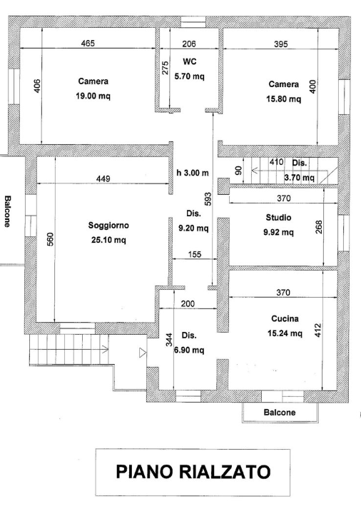 Appartamento - Planimetry 1
