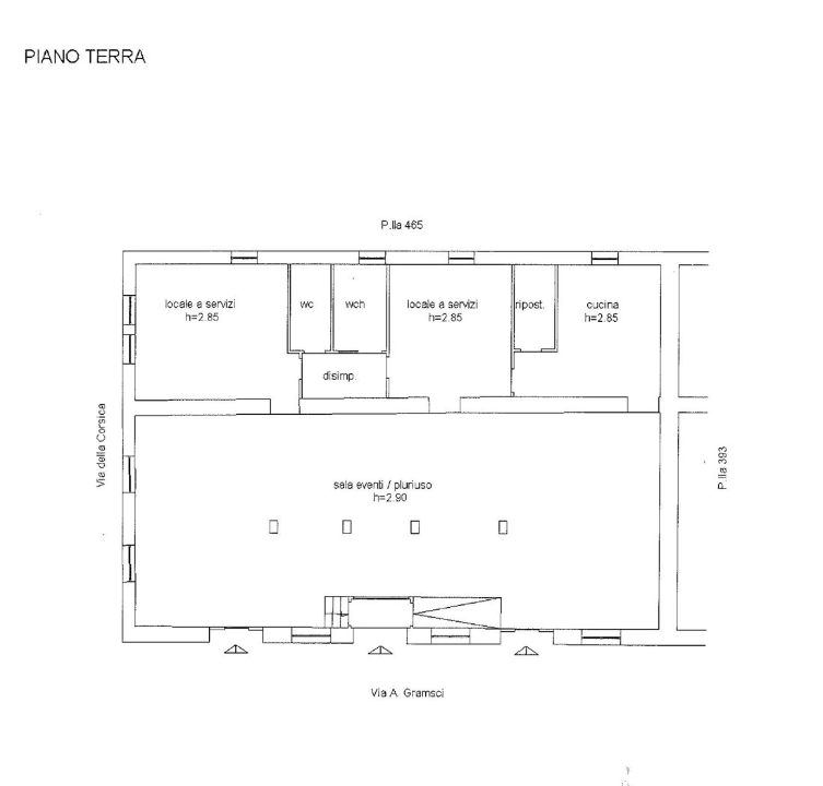 Negozio - Planimetry 1