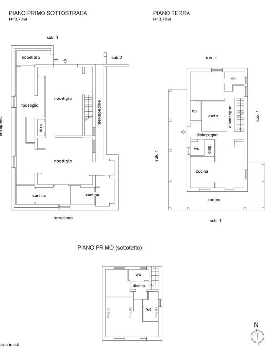 Villa - Planimetry 1