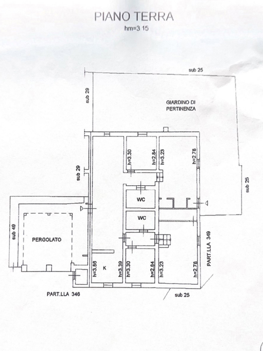 Villa - Planimetry 1