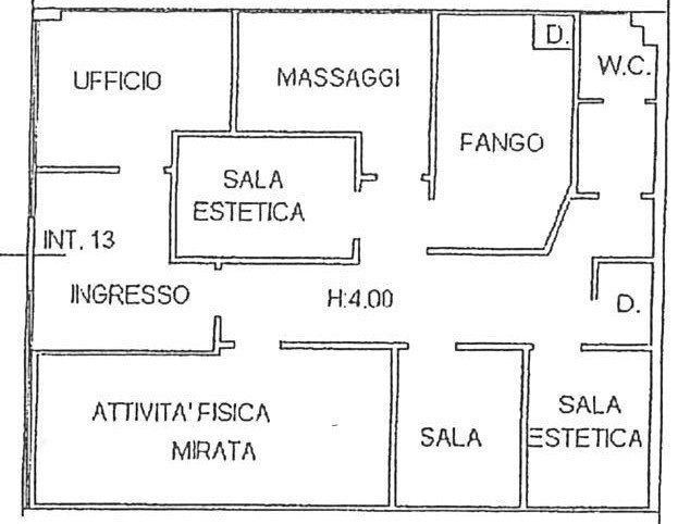 Negozio - Planimetry 1