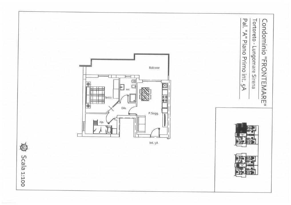Appartamento - Planimetry 1