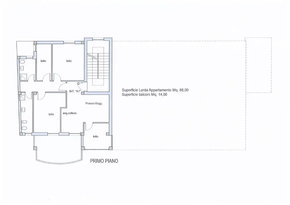 Appartamento - Planimetry 1