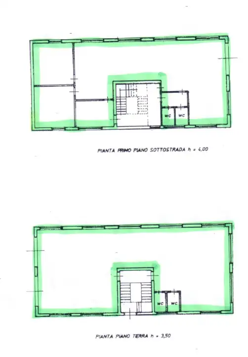 Capannone - Planimetry 1