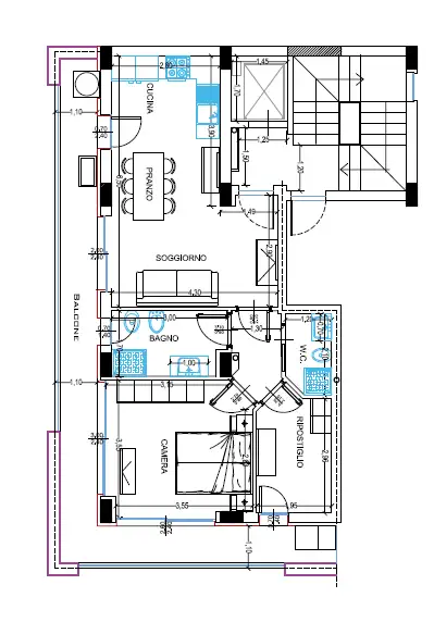 Appartamento - Planimetry 1