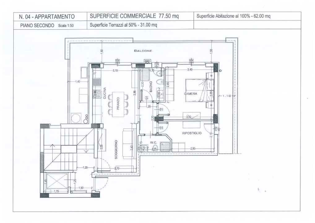 Appartamento - Planimetry 1