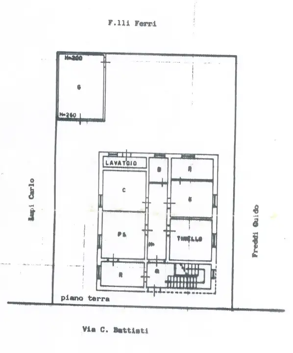 Casa Indipendente - Planimetry 1