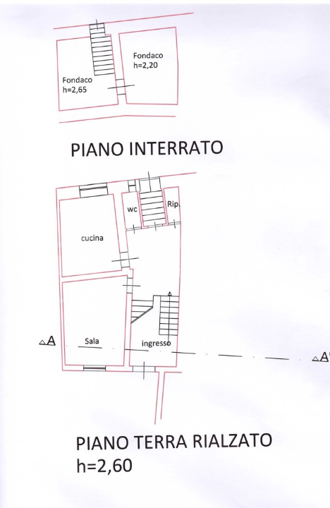 Casa Indipendente - Planimetry 1