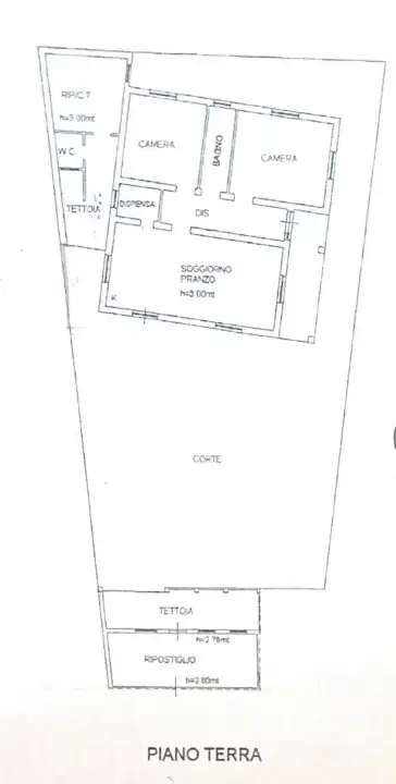 Casa Indipendente - Planimetry 1